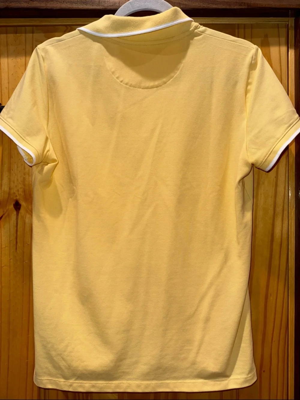 Nautica Light Yellow Polo large - Picture 3 of 3